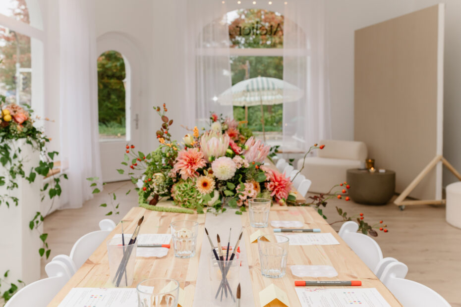 Atelier 2, Aquarell-Workshop, Brush & Bloom