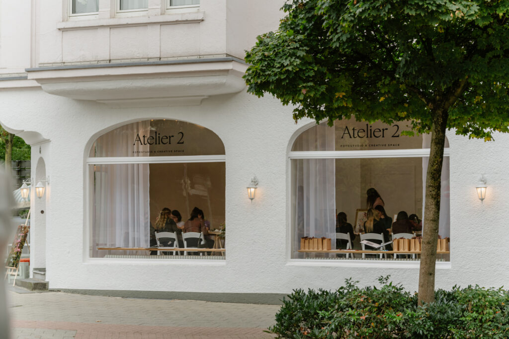 Fassadenansicht Atelier 2 in Neuss am Stadtgarten